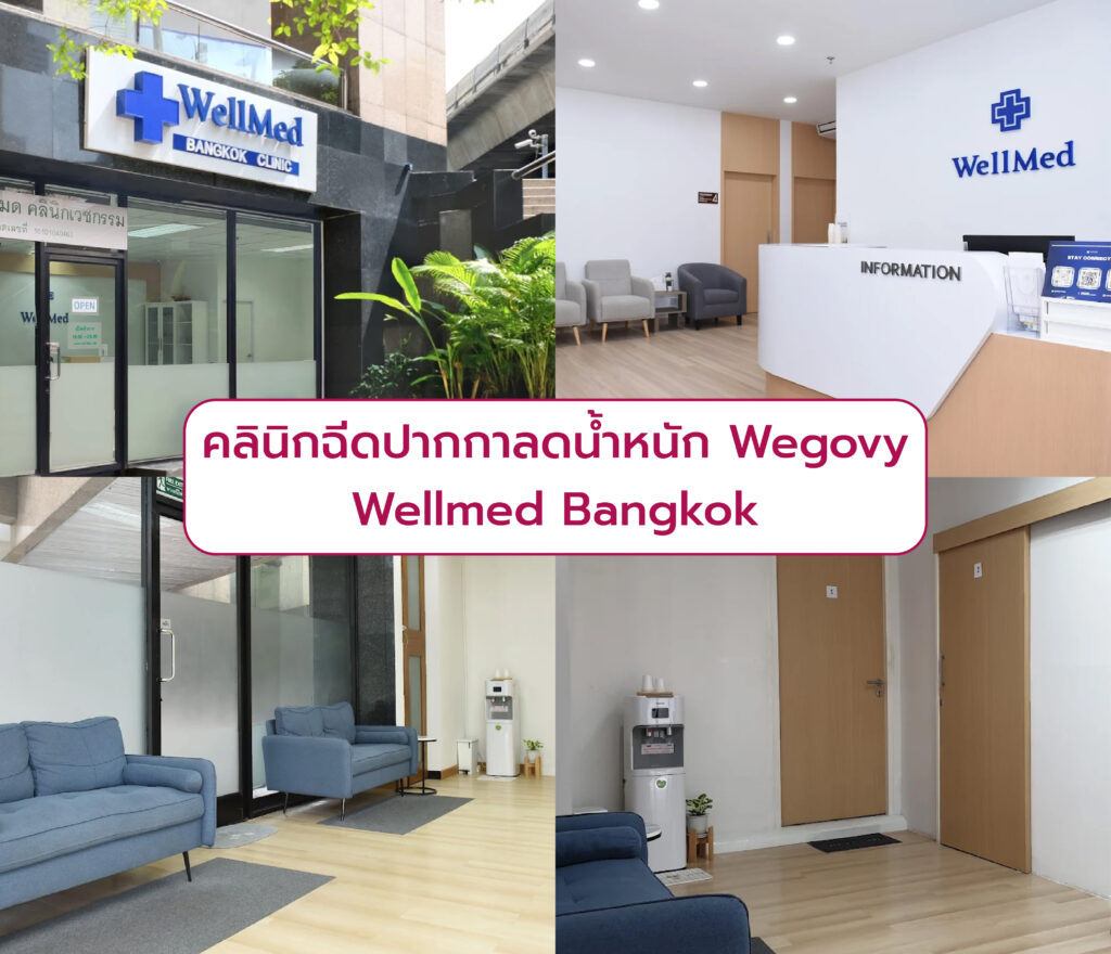 Wegovy ที่ไหนดี Wellmed Bangkok