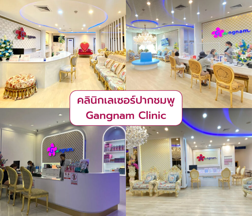 คลินิกเลเซอร์ปากชมพู Gangnam Clinic