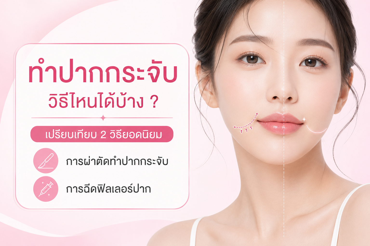 ทำปากกระจับ วฺิธีไหนได้บ้าง